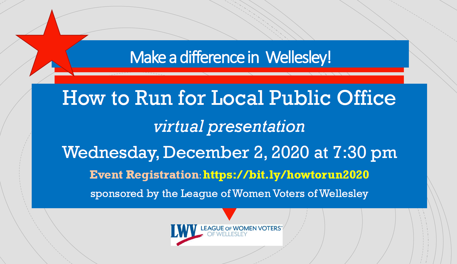 How to Run for Local Public Office in Wellesley